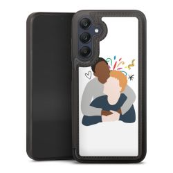 Snap Wallet Case schwarz