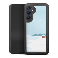 Snap Wallet Case schwarz