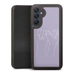 Snap Wallet Case schwarz