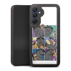 Snap Wallet Case schwarz