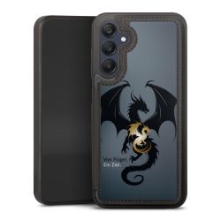 Snap Wallet Case schwarz