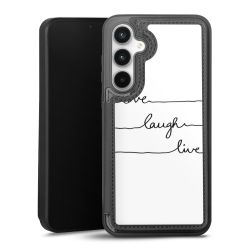 Snap Wallet Case schwarz