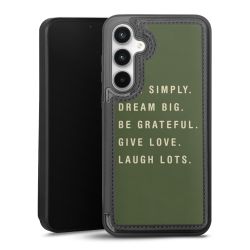 Snap Wallet Case schwarz