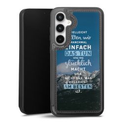 Snap Wallet Case schwarz