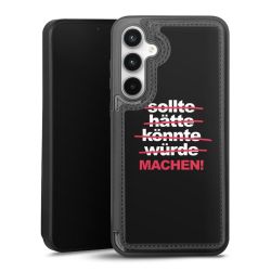 Snap Wallet Case schwarz