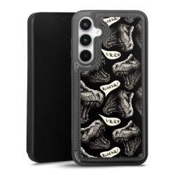 Snap Wallet Case schwarz