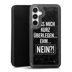 Snap Wallet Case schwarz