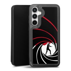 Snap Wallet Case schwarz