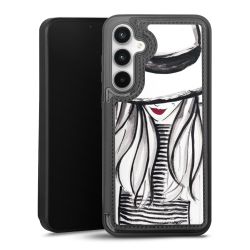 Snap Wallet Case schwarz