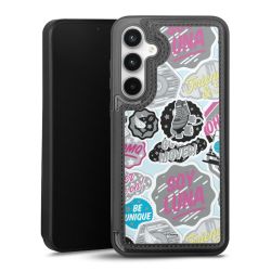 Snap Wallet Case schwarz