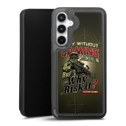 Snap Wallet Case schwarz