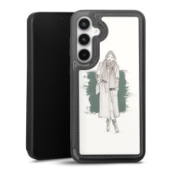 Snap Wallet Case schwarz