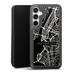 Snap Wallet Case schwarz