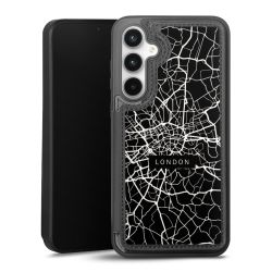 Snap Wallet Case schwarz