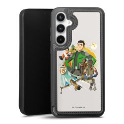 Snap Wallet Case schwarz