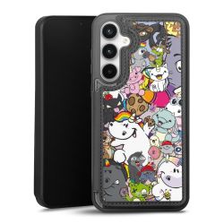 Snap Wallet Case schwarz