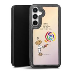 Snap Wallet Case schwarz