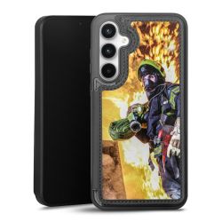 Snap Wallet Case schwarz