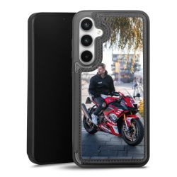 Snap Wallet Case schwarz