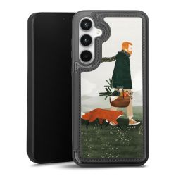 Snap Wallet Case schwarz