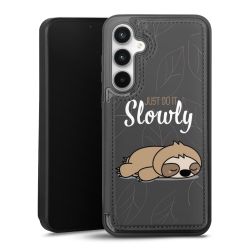 Just Do It Slowly Sloth Grey