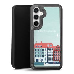 Snap Wallet Case schwarz