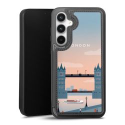 Snap Wallet Case schwarz