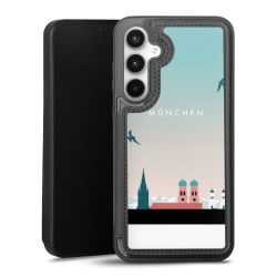 Snap Wallet Case schwarz