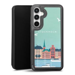 Snap Wallet Case schwarz