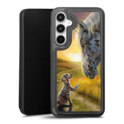 Snap Wallet Case schwarz