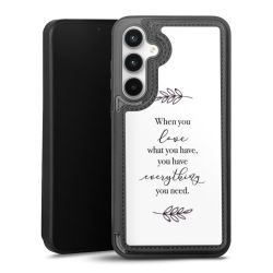 Snap Wallet Case schwarz