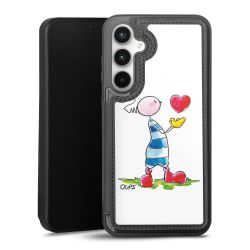 Snap Wallet Case schwarz