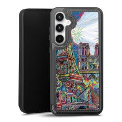 Snap Wallet Case schwarz