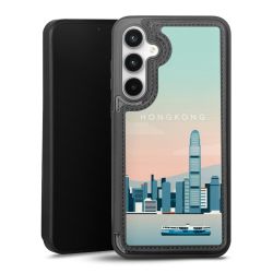 Snap Wallet Case schwarz