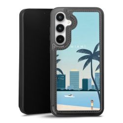 Snap Wallet Case schwarz