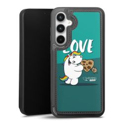 Snap Wallet Case schwarz