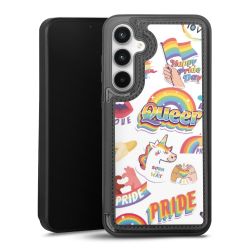 Snap Wallet Case schwarz