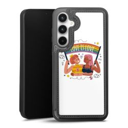 Snap Wallet Case schwarz