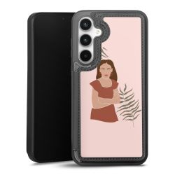 Snap Wallet Case schwarz