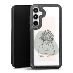 Snap Wallet Case schwarz