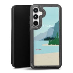 Snap Wallet Case schwarz