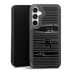 Snap Wallet Case schwarz