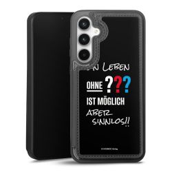 Snap Wallet Case schwarz