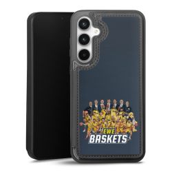 Snap Wallet Case schwarz