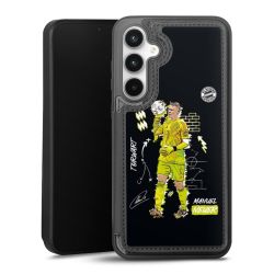 Snap Wallet Case schwarz