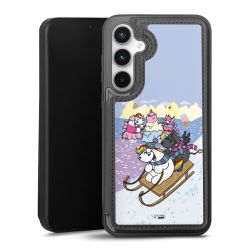 Snap Wallet Case schwarz