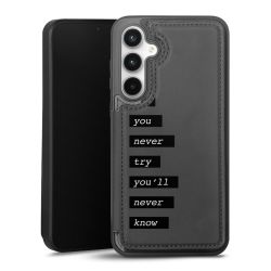 Snap Wallet Case schwarz