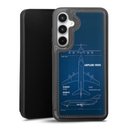 Snap Wallet Case schwarz