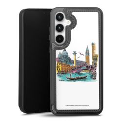 Snap Wallet Case schwarz