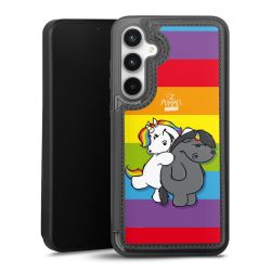 Snap Wallet Case schwarz